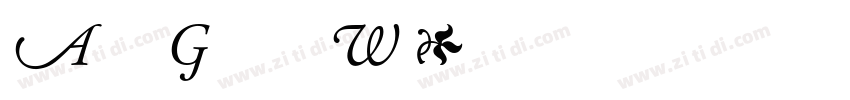 Adobe Garamond W01字体转换